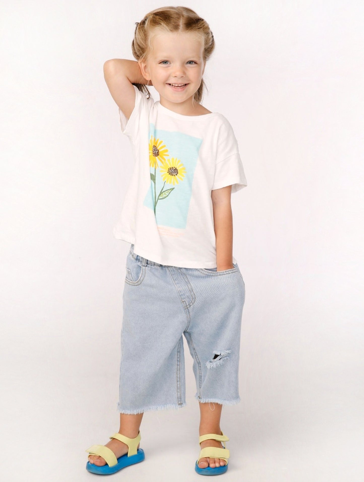 Wide Denim Jeans